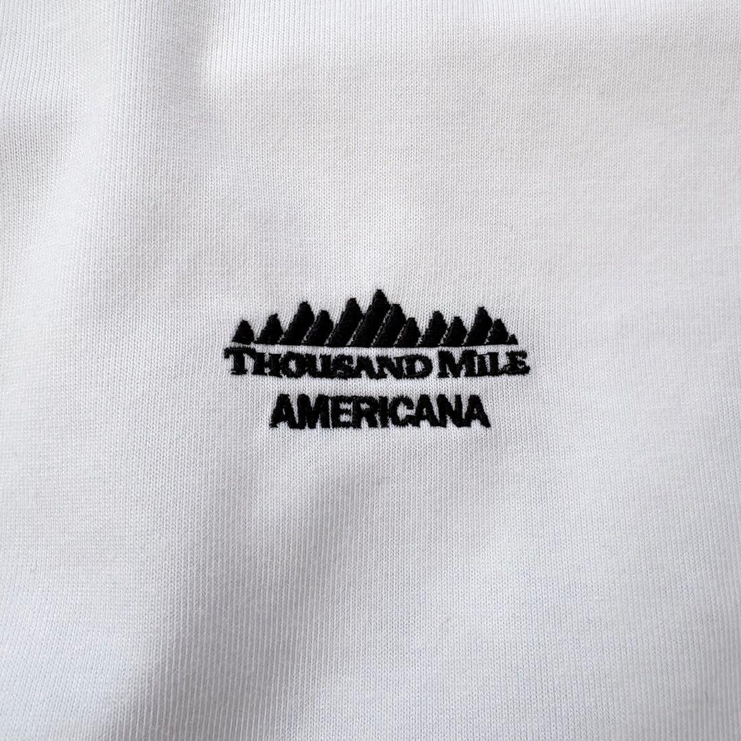 【タグ付き】アメリカーナ×サウザンドマイル　フレンチスリーブTシャツ　2025