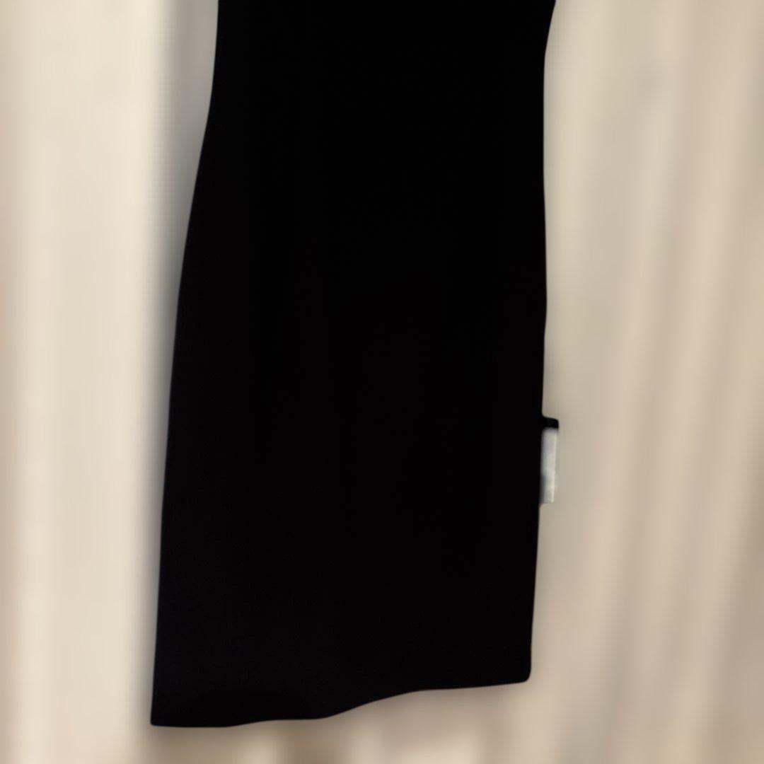 新品　Foxey NEWYORK フォクシー　ノースリーブワンピース　黒
