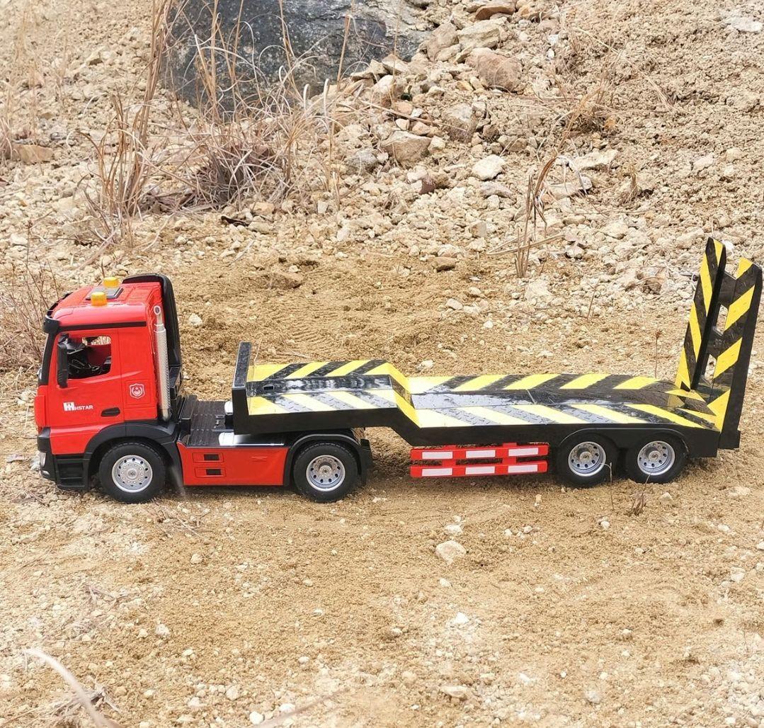 【ほぼ未使用】大型1/16 トレーラーラジコン｜運べる本格仕様｜新品級｜半額以下