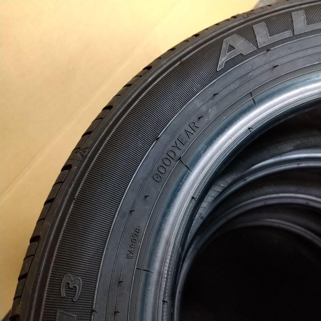 ★バリ山 155/65R13 グッドイヤー ALLAGE AL01 22年製4本
