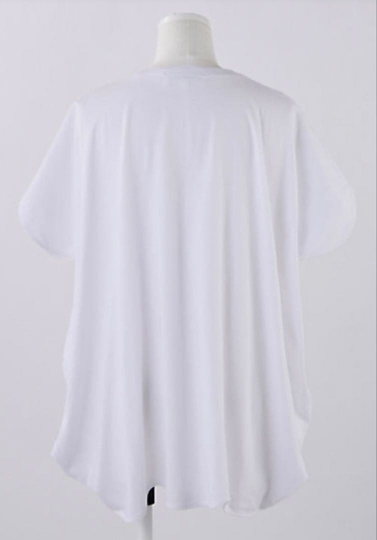 ENFOLD SCALLOP WIDE T-SHIRTデザインTシャツ