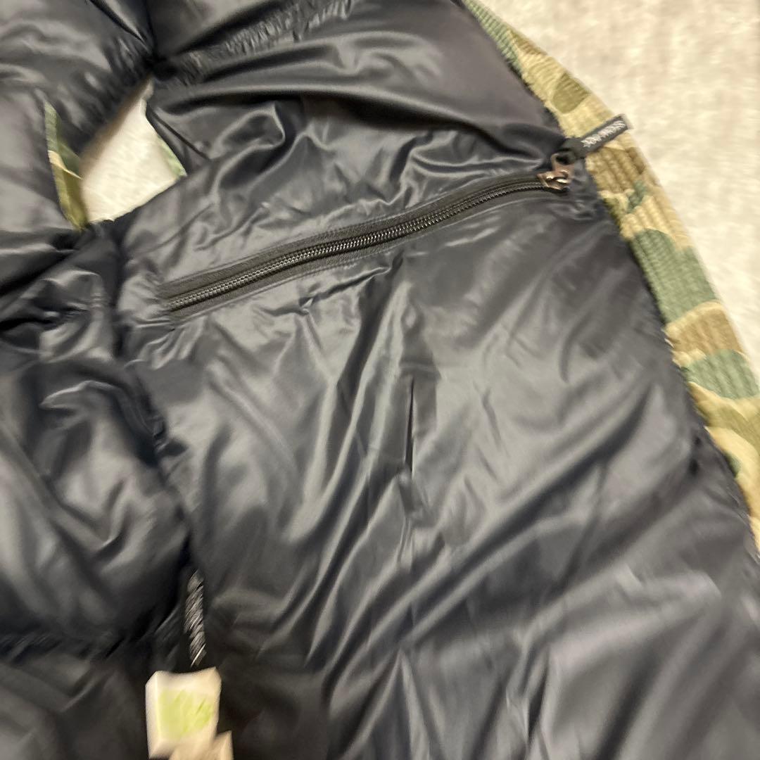 メロンソーダTHE NORTH FACE カモフラージュ ダウンベスト L