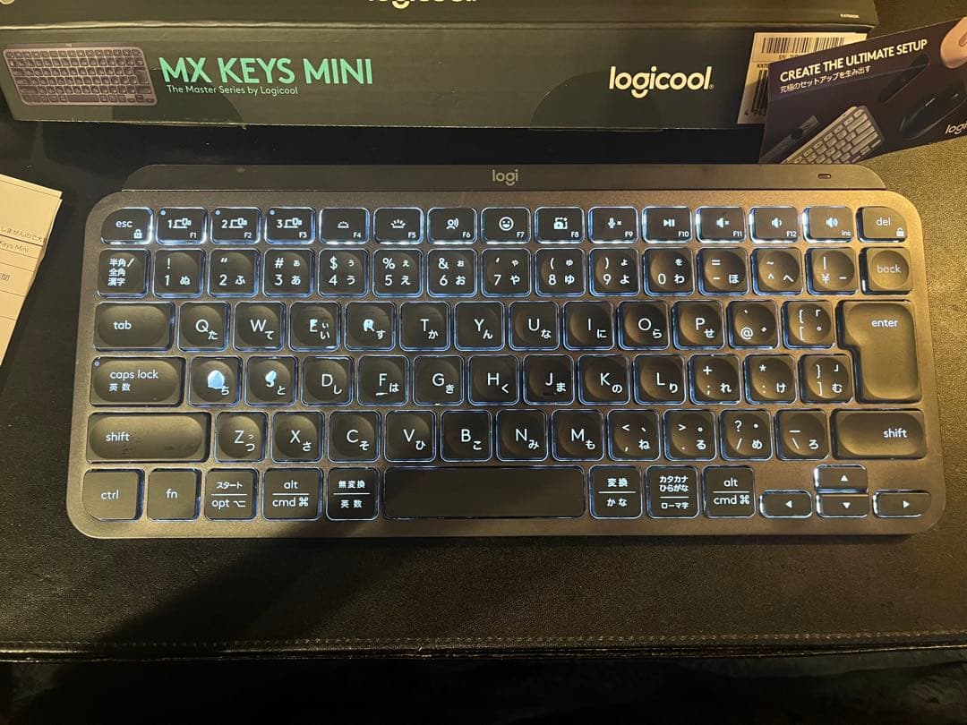 logicool MX KEYS MINI KX700GRdワイヤレスキーボード