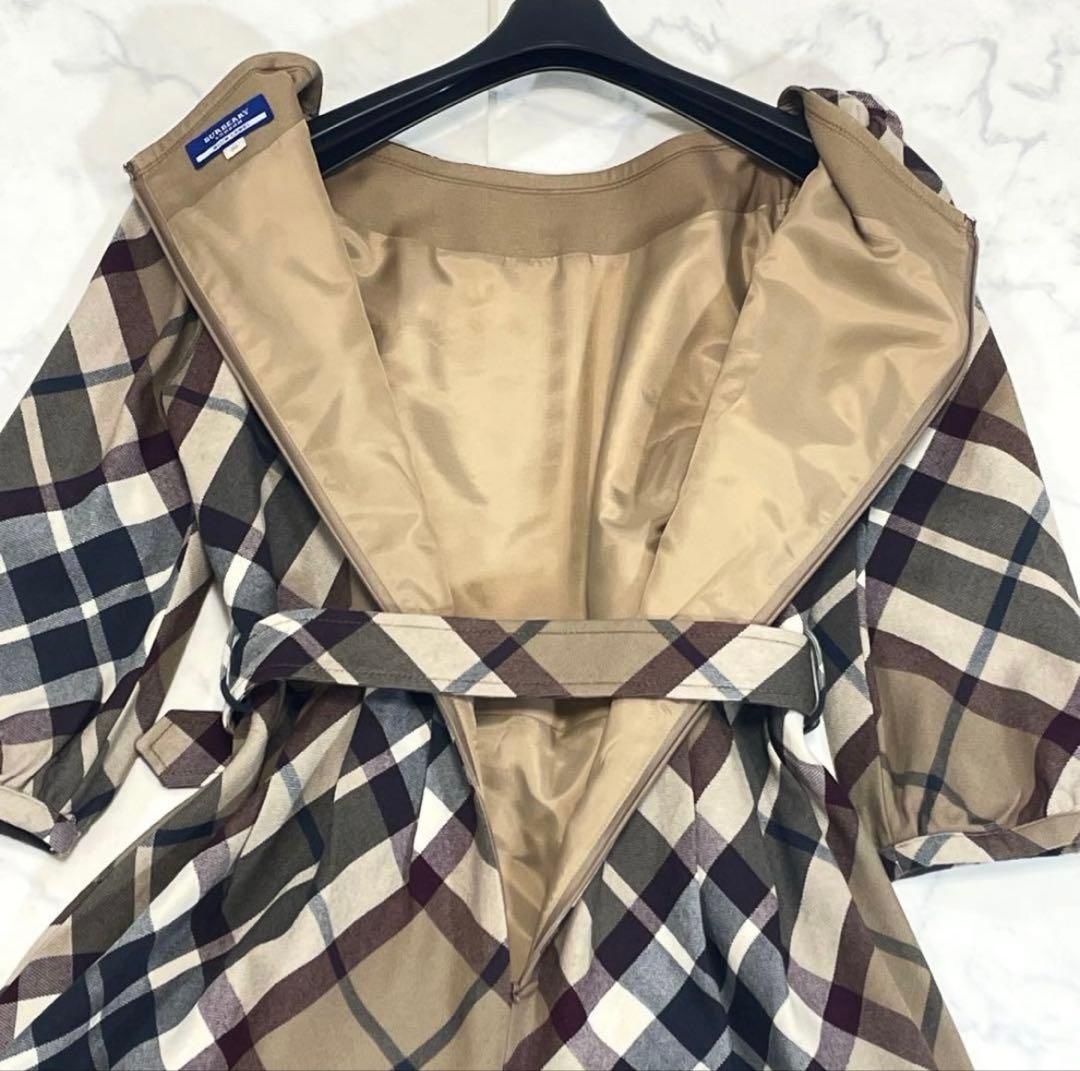 ✨美品✨BURBERRY BLUE LABEL チェック柄ワンピース