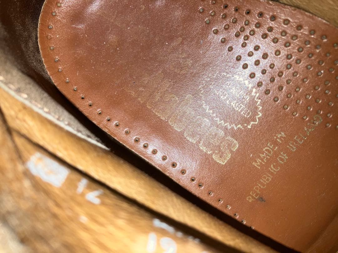 アイルランド製　Clarks クラークス ワラビー UK71/2 25.5cm