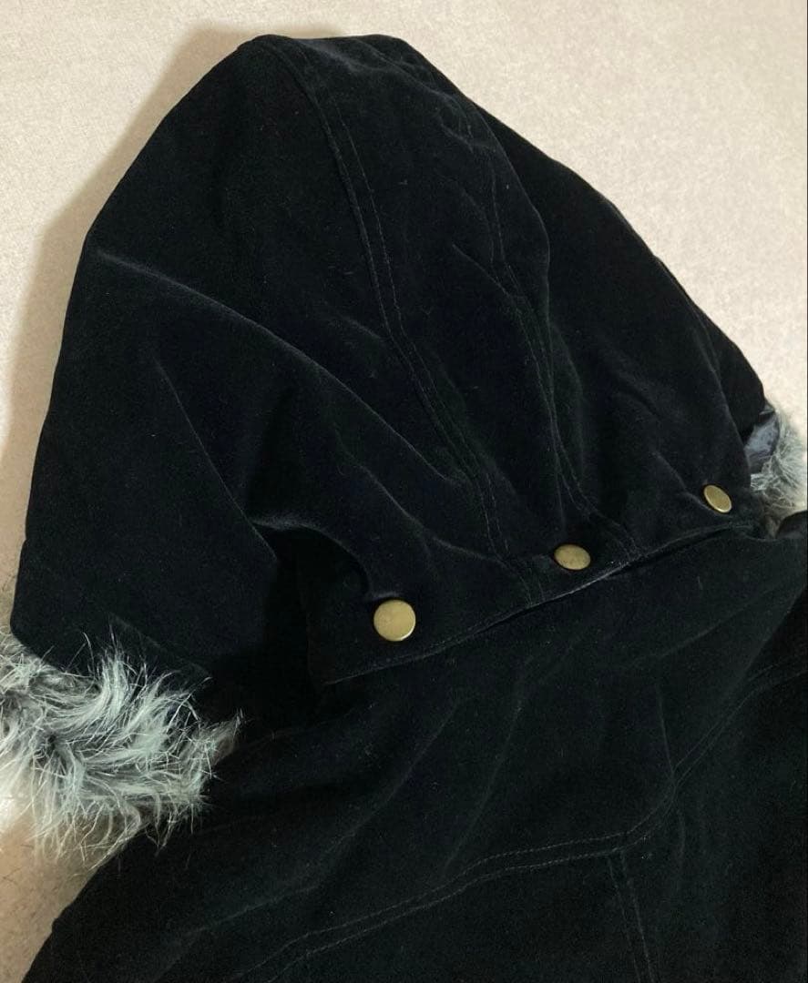 y2k archive flocky Military Mod Coat 平成
