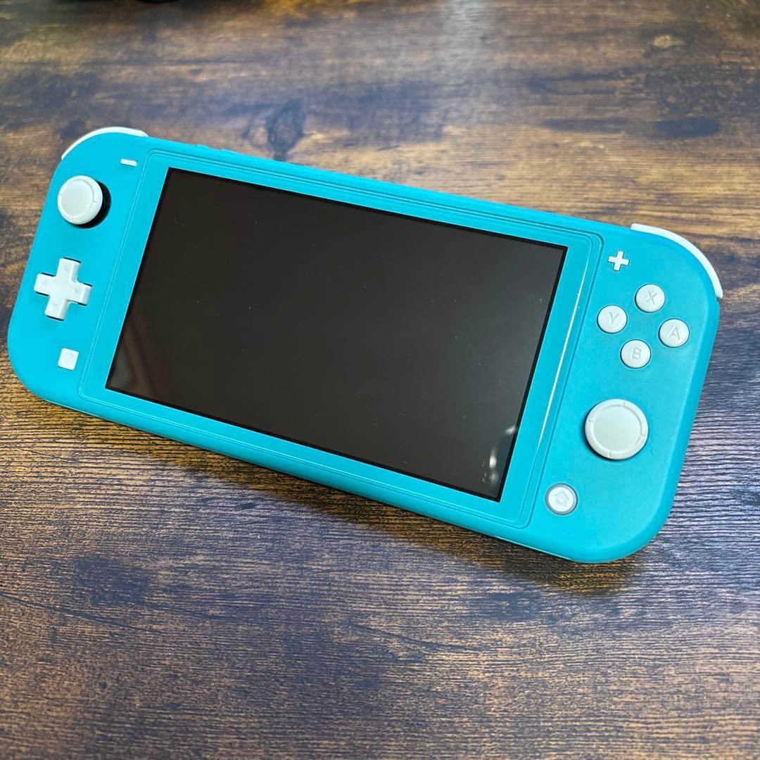 美品Nintendo Switch Lite ターコイズ 本体 ACアダプター