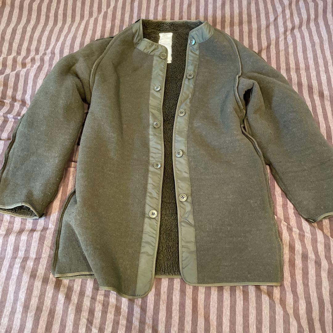 M64　フランス軍モッズコート　ライナー付　XS相当　美品