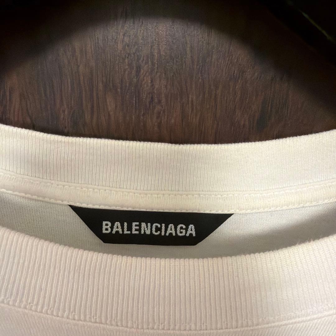 Balenciaga ホワイト Tシャツ