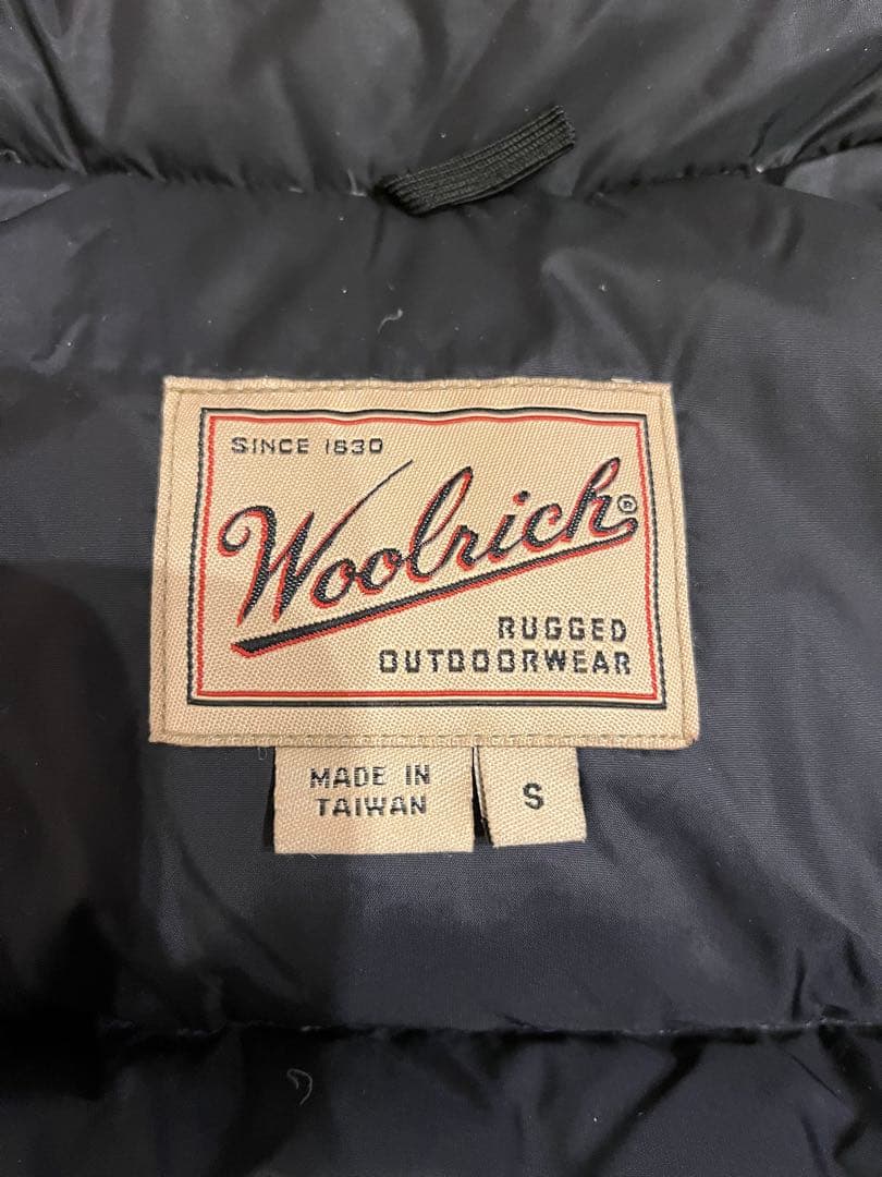 Woolrich ダウンベスト ブラック