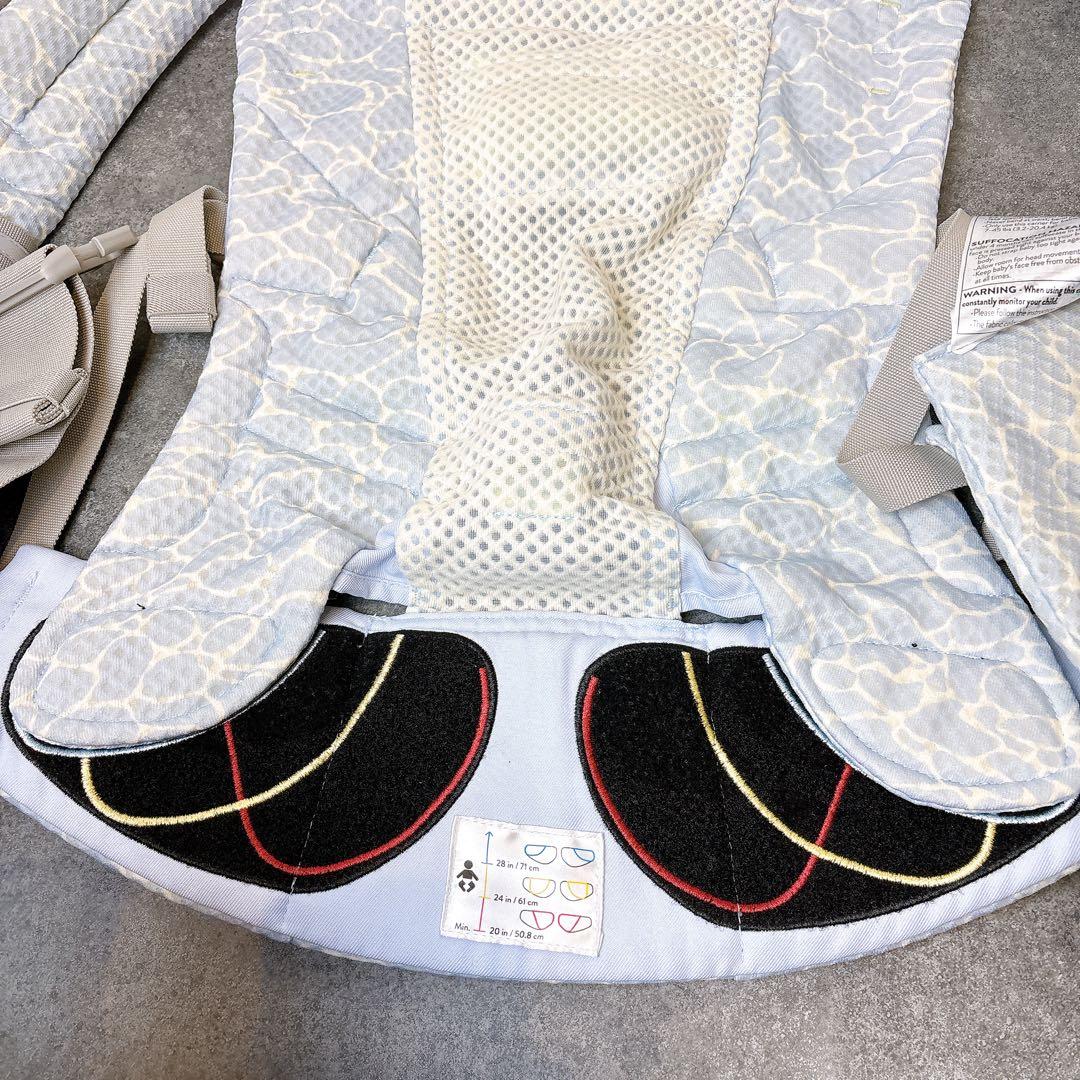 【極美品】 エルゴベビー EBC ADAPT SoftFlex ホリデーブルー