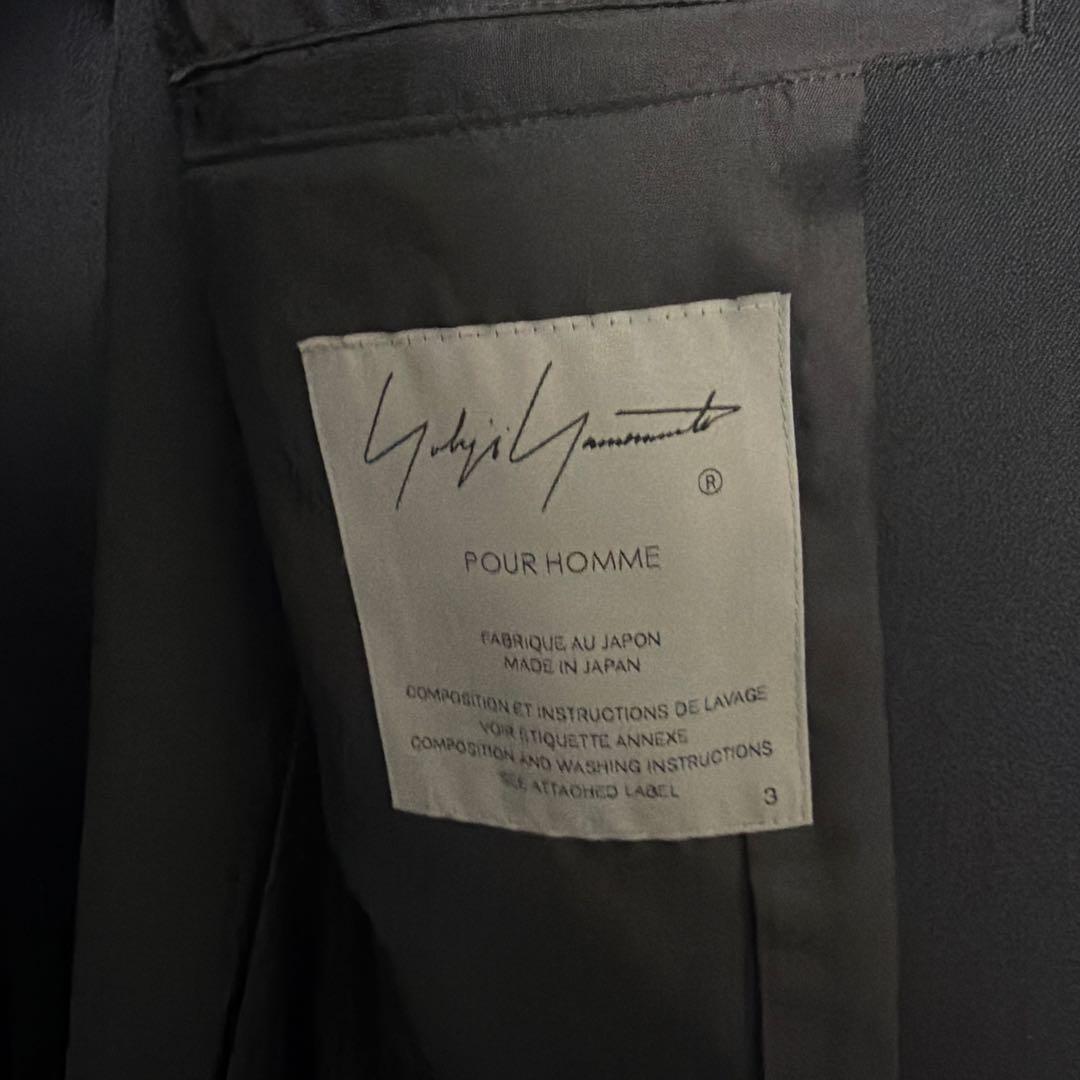 【試着のみ】26SS Yohji Yamamoto 3ボタンジャケット