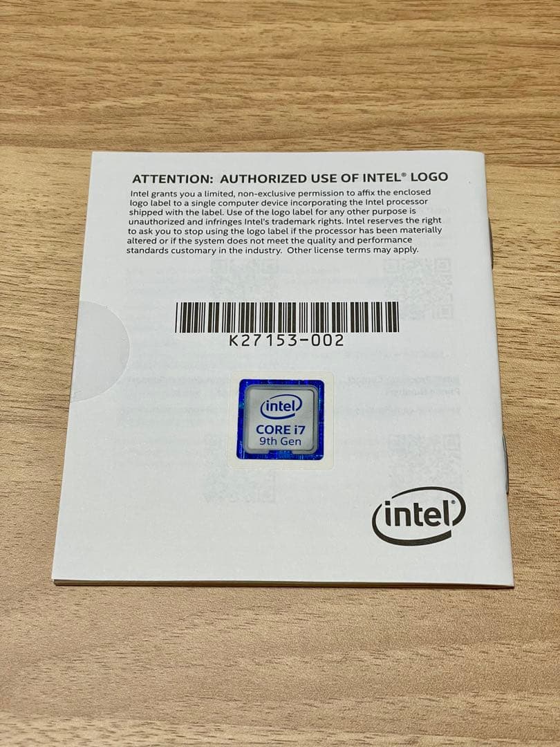キ*キ様 動作確認済 美品 Intel Core i7-9700K CPU LG