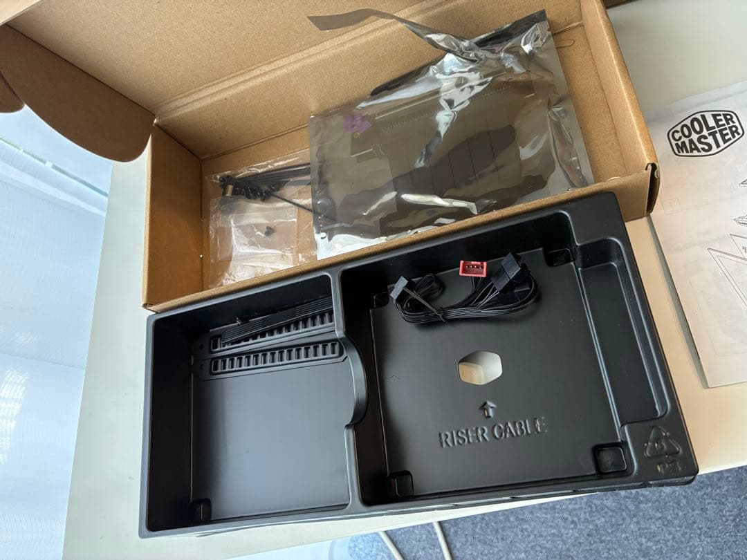 送料込 小さいPCケース NR200P + コルセア450w電源