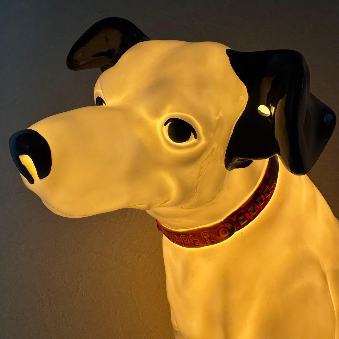 【昭和レトロ】ビクター ニッパーくん ルームライト アンティーク インテリア 犬