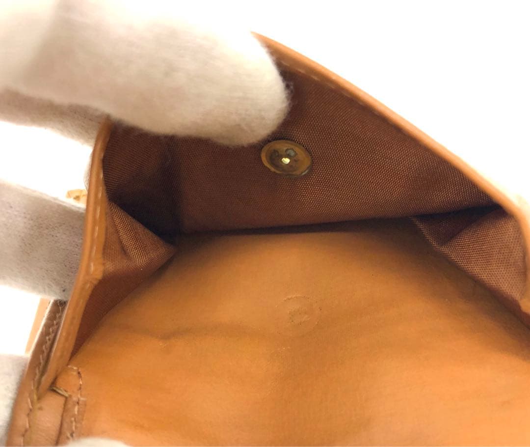 M02/001 CELINE セリーヌ 二つ折り財布 マカダム ブラウン