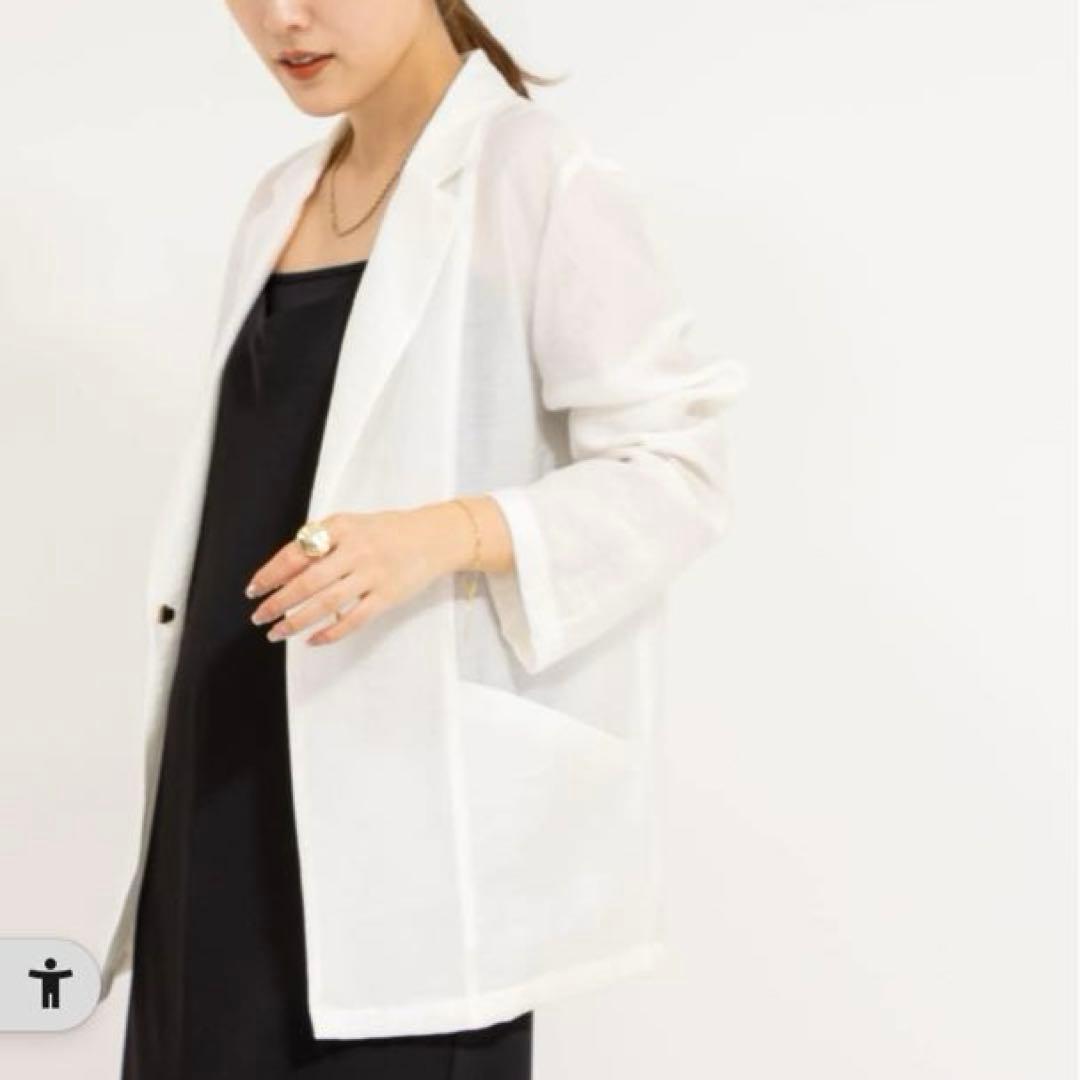 タグ付き新品　日本製NOLLEY'S ウォッシャブルシルクライトジャケット