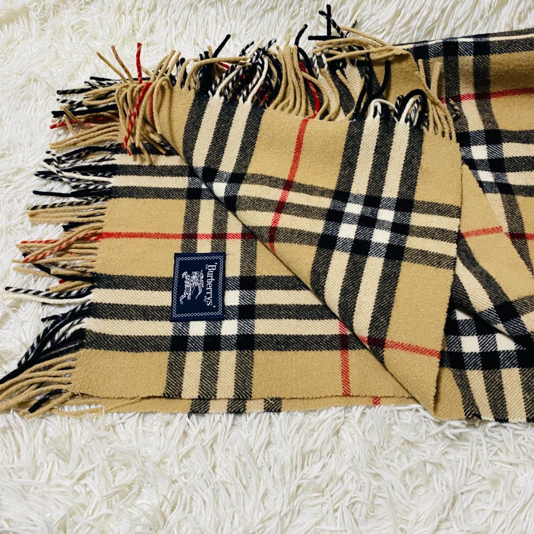 バーバリー Burberry ブランケット　マフラー 大判 ノバチェック