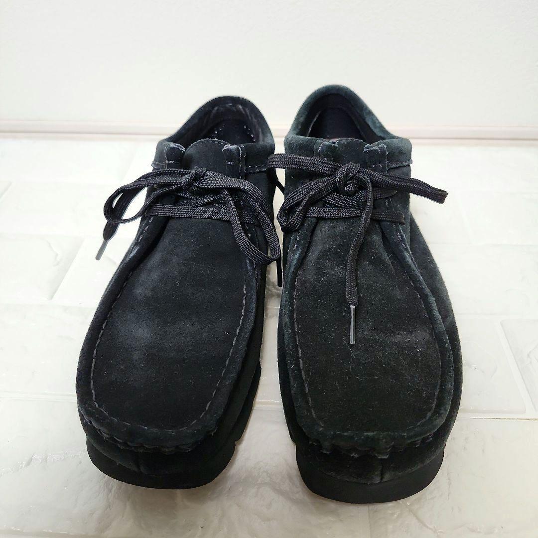 【訳あり】クラークス　GORE-TEX　スエード　ブラック　ビブラムソール