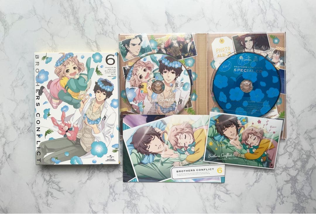 BROTHERS CONFLICT ブラコン 初回限定版 DVD 1~7巻 全巻