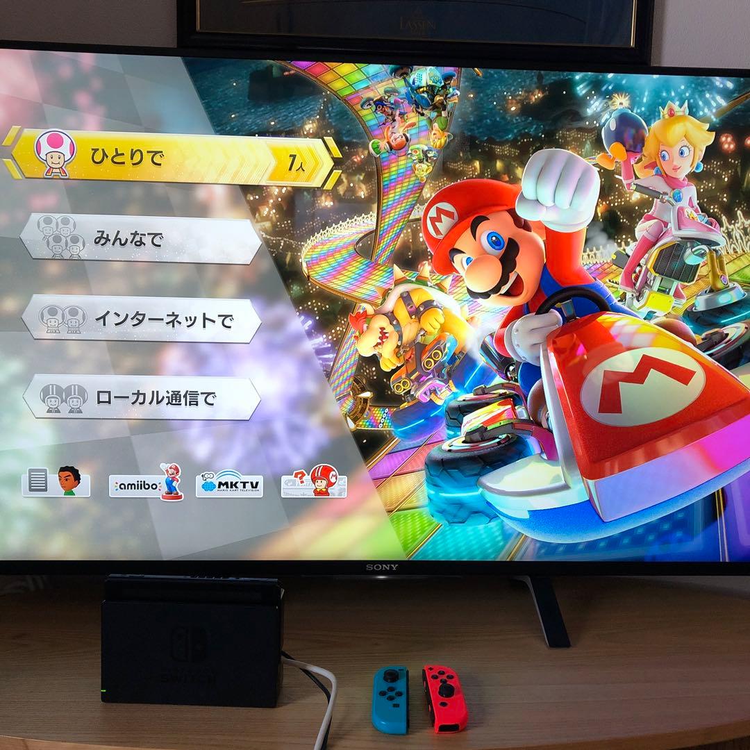 起動確認済初期化済 Nintendo Switch本体 バッテリー強化板2020