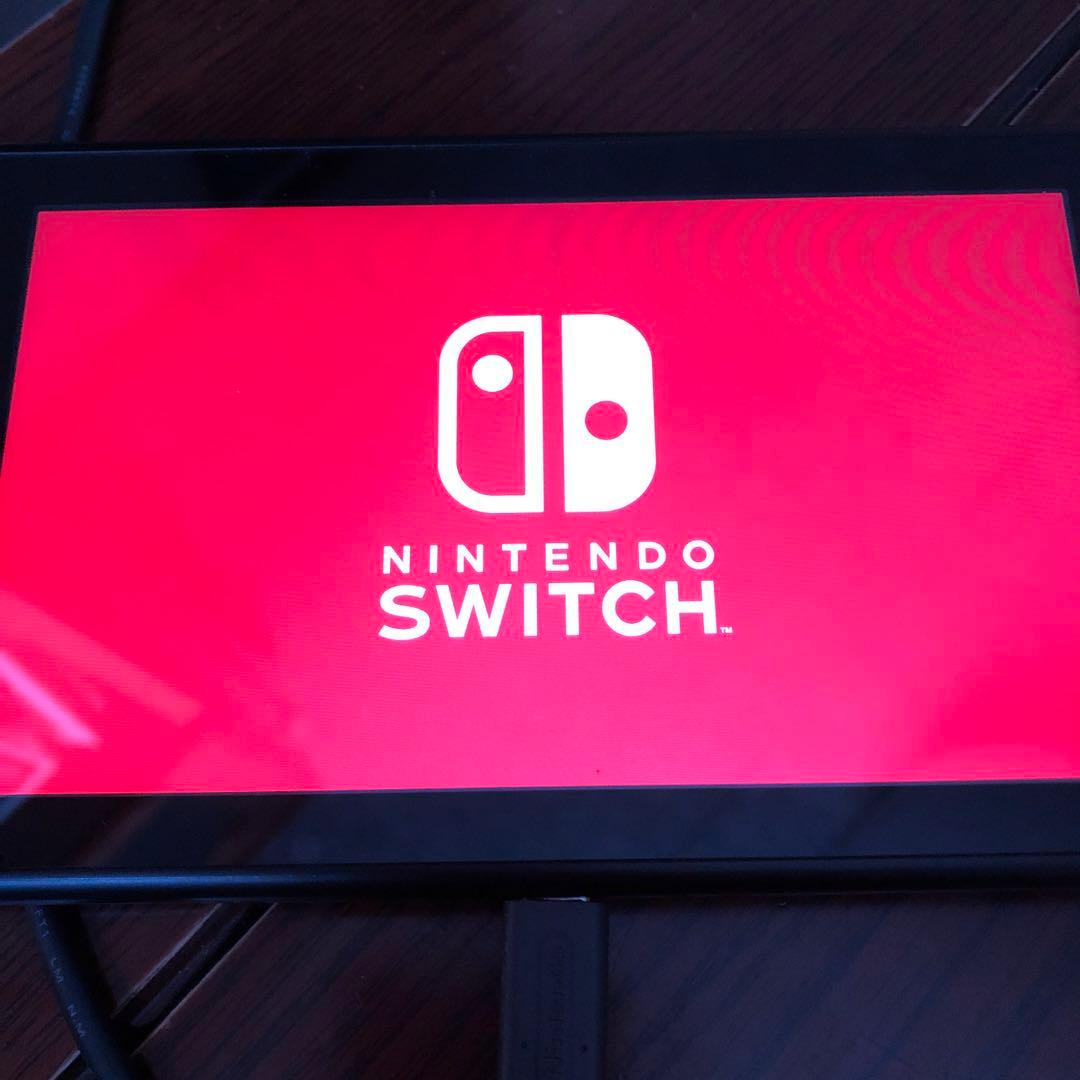 起動確認済初期化済 Nintendo Switch本体 バッテリー強化板2020
