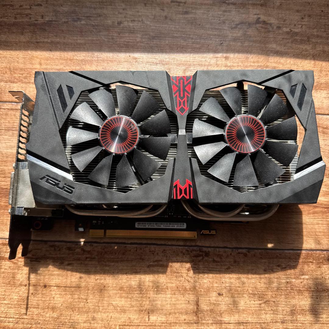 グラフィックボード・グラボ・ビデオカード ASUS STRIX-GTX1060-DC206G 6GB