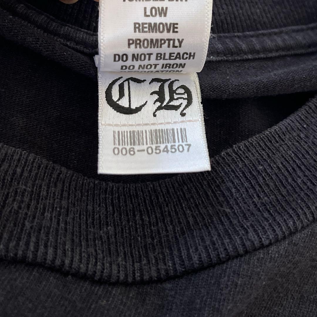 Chrome Hearts ポケットTシャツ ホースシューロゴ 難あり 正規