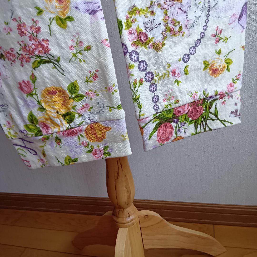 【タグ付き未使用品】鴨居羊子 TUNIC ルームウェア 天使 花