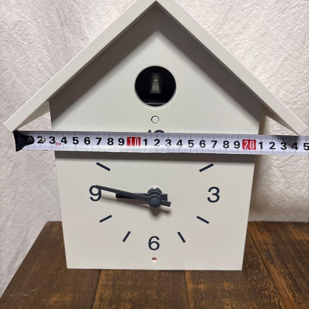 無印良品　MUJI 鳩時計　掛け時計　置き時計