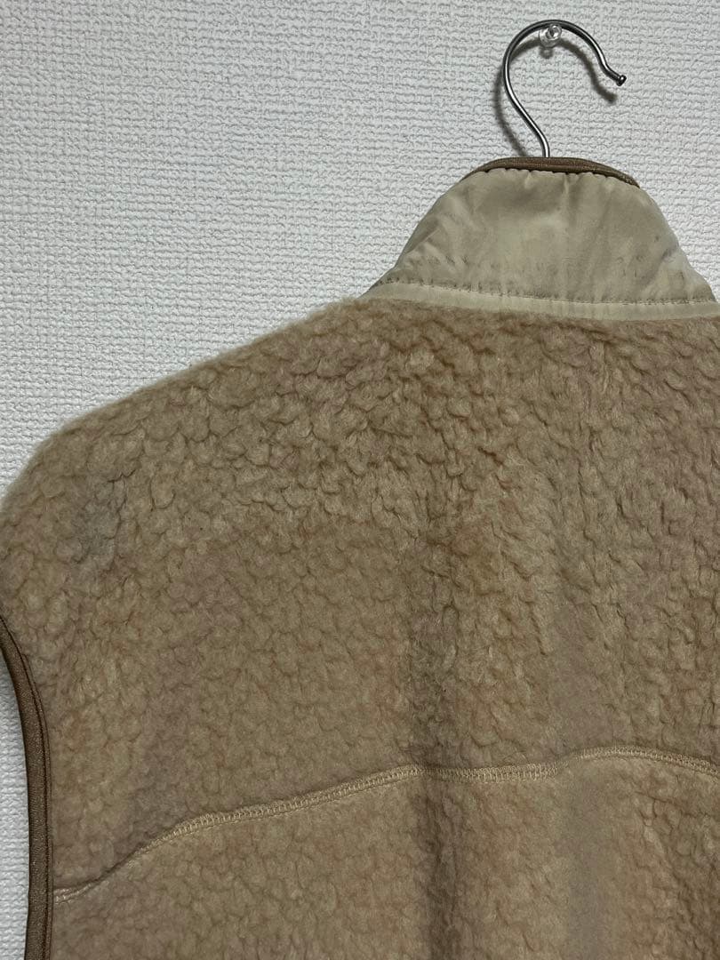 トップス ents. \"Camel Boa Fleece Vest\" 25SS