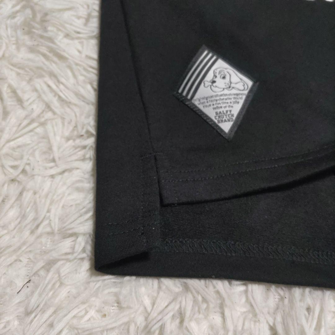GALFY×Rafa&CoコラボTシャツ 刺繍 ブラック黒 小型犬