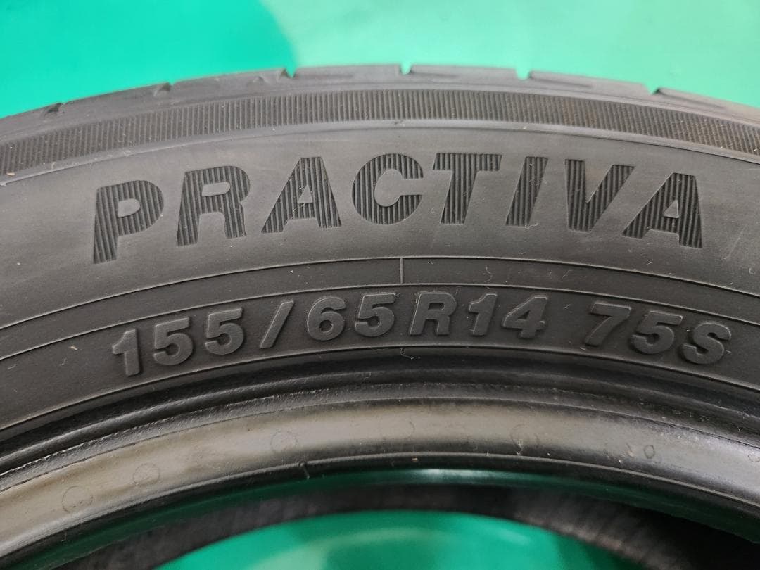 2023年製ヨコハマPRACTIVAタイヤ 155/65R14☆4本