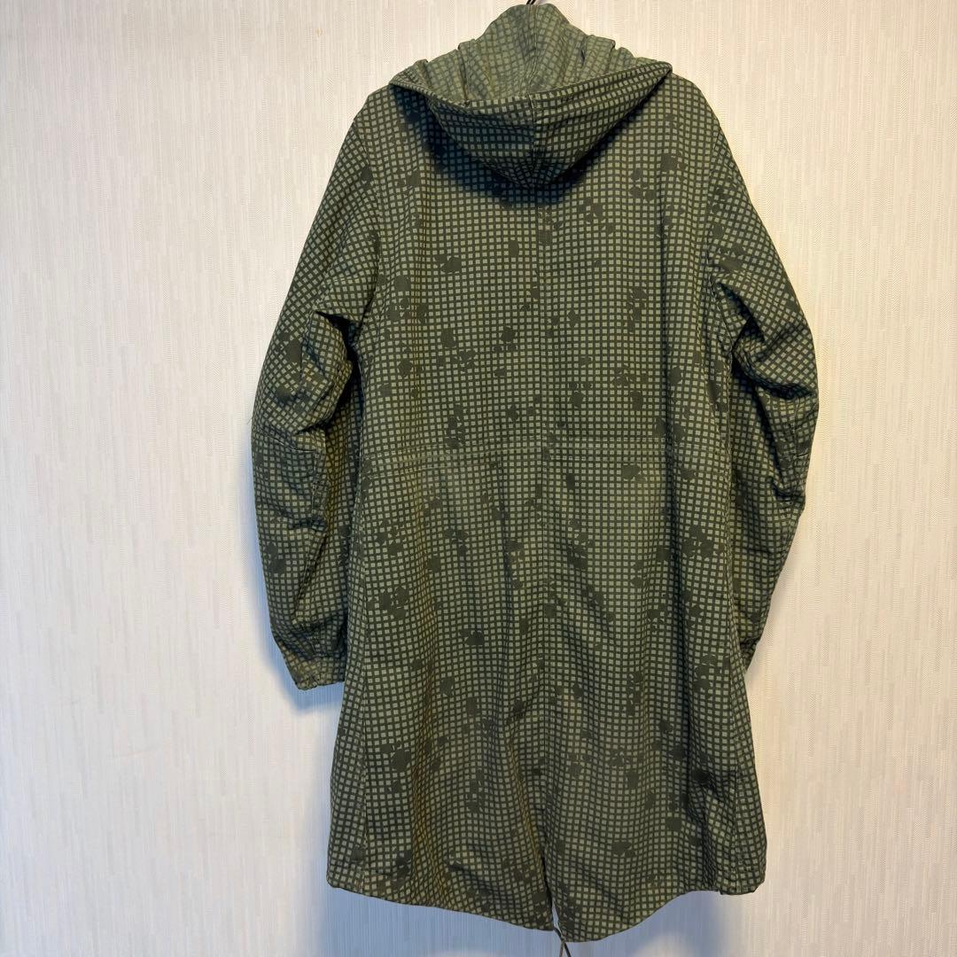 ナイトデザートカモパーカー シェル 米軍実物 XS フィッシュテール 80s