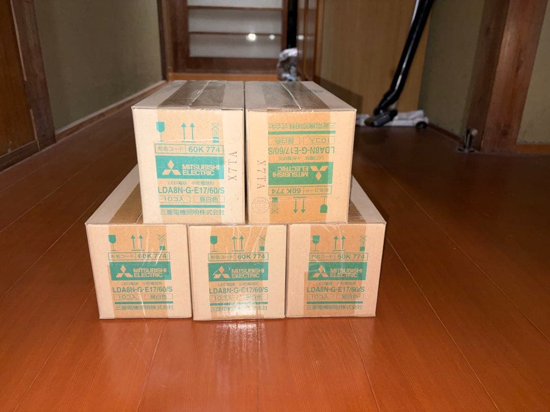 LED電球 E17 60W相当　50個￼