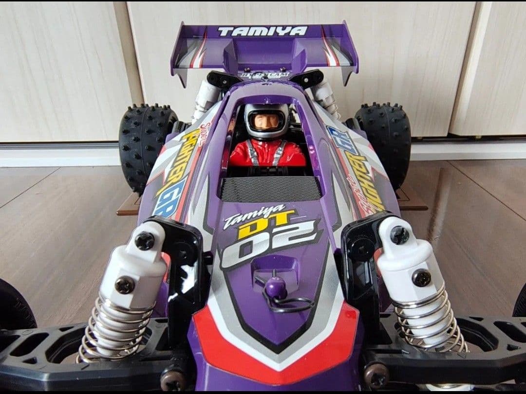 最終値下 タミヤXB スーパーファイターGR バイオレットレーサー(DT-02)