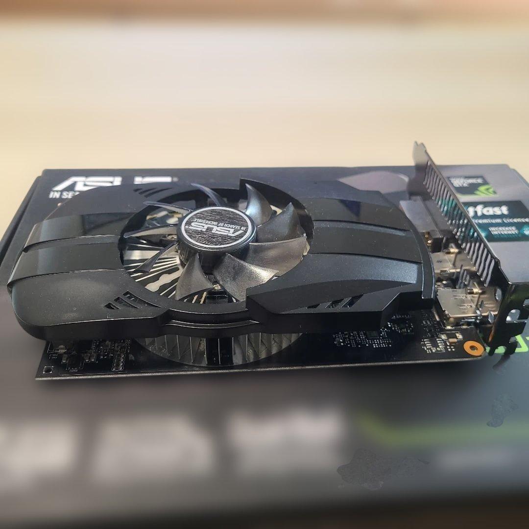 ASUS GTX1050Ti 4GB PH-GTX1050TI-4G 動作品