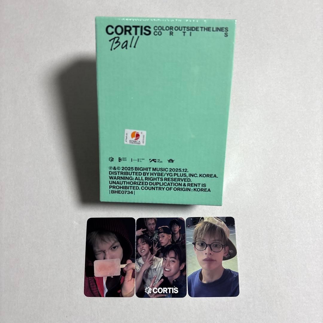 新品未開封CORTIS ball ver. コルティス　ボール トレカ セット
