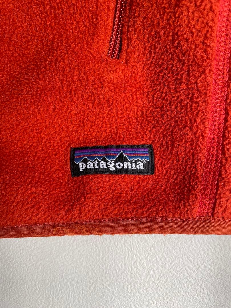 Patagonia シンチラベスト M オレンジ 裾タグ