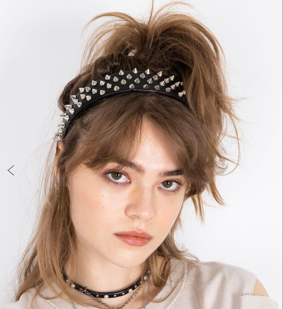 HYSTERIC GLAMOUR スタッズカチューシャ