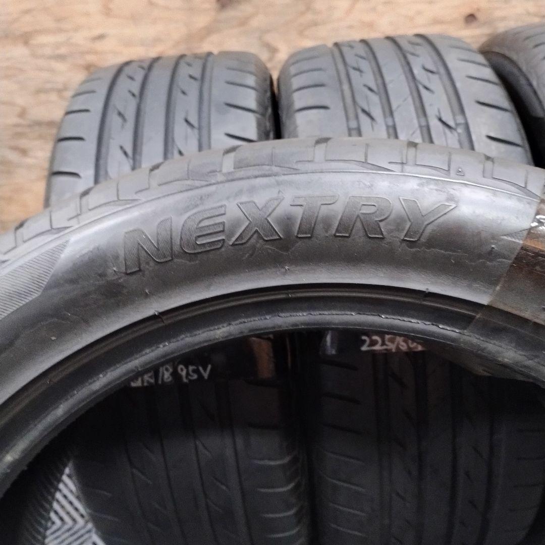 ブリヂストン ネクストリー 225/50R18 4本　中古タイヤ