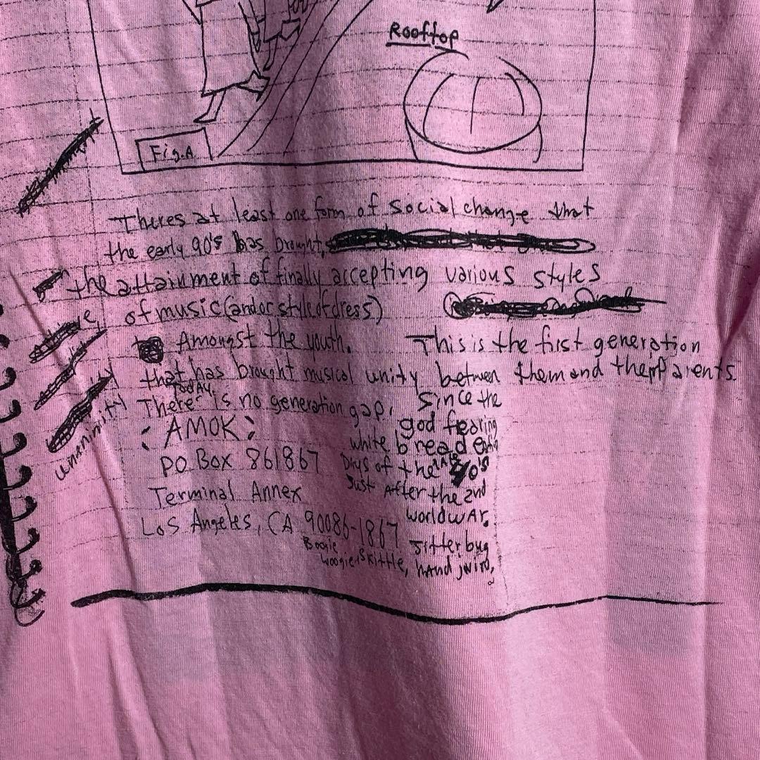 HYSTEICGLAMOUR カート コバーン レディスTシャツ M ピンク