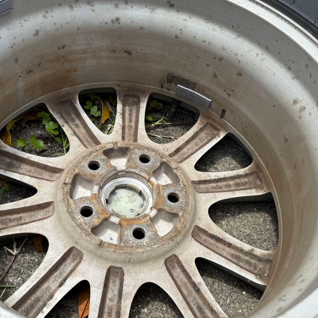 マツダ 純正17インチホイールとタイヤ225/55ZR17 4本セット