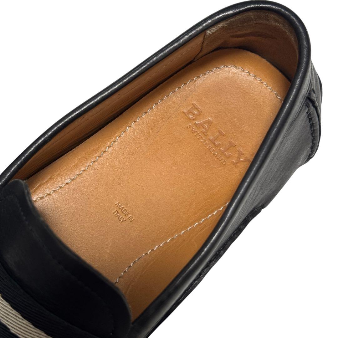 BALLY バリー ローファー レザー 本革 ドライビング　ブラック　27.5