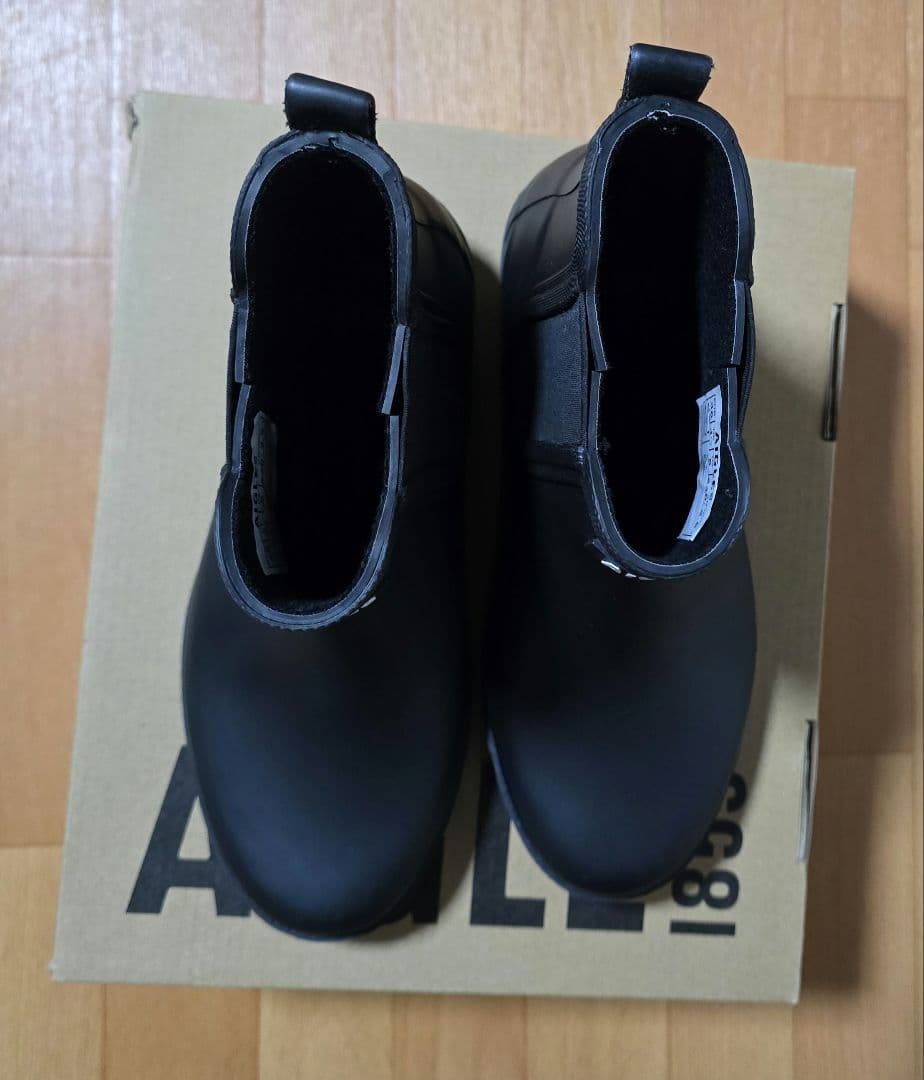 【おこクロロさん専用】AIGLE ブラック レインシューズ