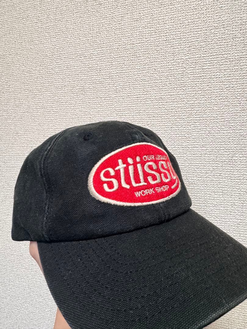 stüssy our legacy WORK SHOP cap キャップ