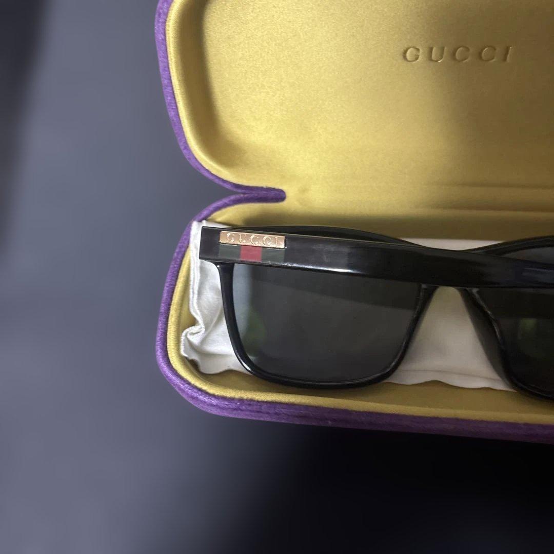 gucci ウェリントン y2k シェリーライン ロゴ モード サングラス