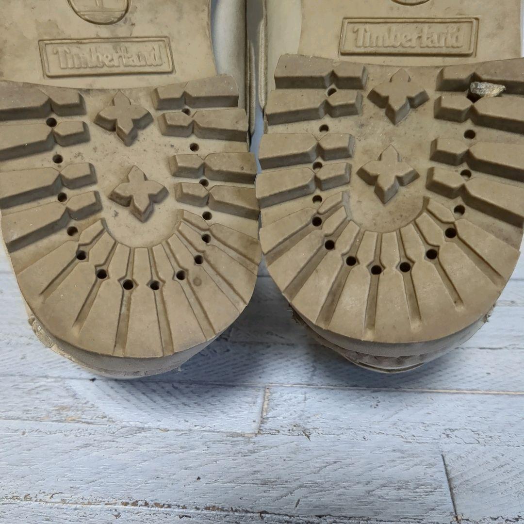 ★良品★ Timberland ベージュ デッキシューズ 27.5