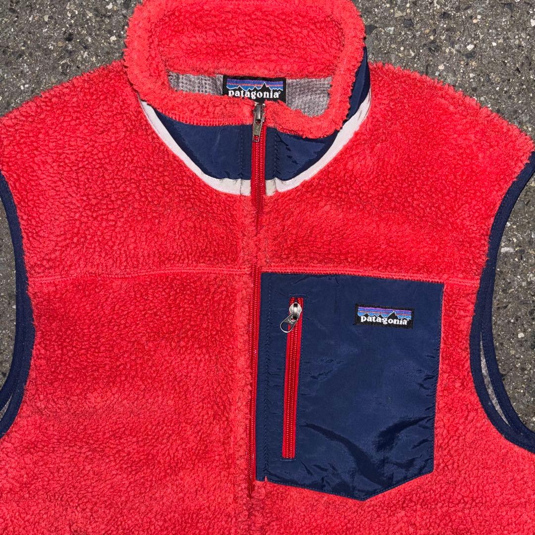 花*音様 超人気 12年製 patagonia レトロフリースベスト 好発色