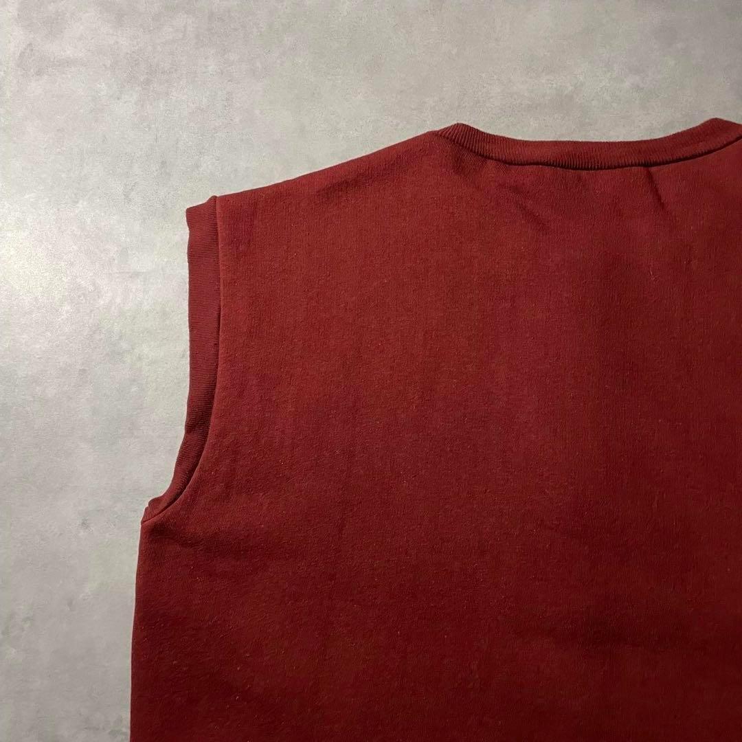 【希少】70s〜 double face sweat vest XL ドイツ製